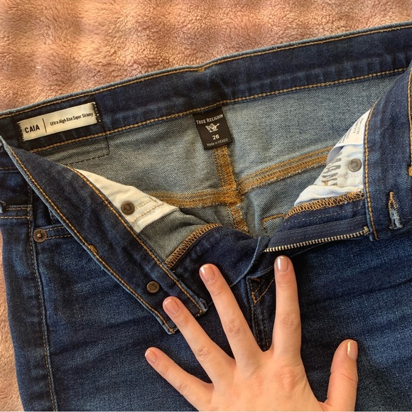 True Religion Caia Skinny Jeans (26w x 28l) - Picture 2 of 8